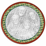Holiday photo frame acrylic cut out