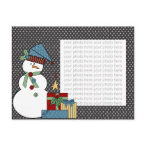 Holiday Photo Postcard by noteworthy Holiday Photo Postcard