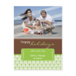 HOLIDAY PHOTO POSTCARD :: spotted bracket P2