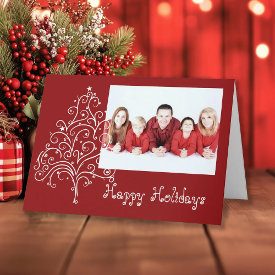 Holiday Photo Template card