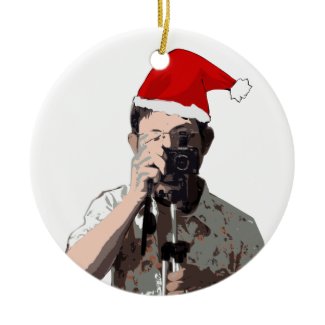 Holiday Photographer ornament