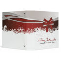 Holiday Photographs Bow binders