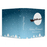 Holiday Photographs Santa Vinyl Binder