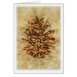 Holiday Pinecone Card
