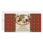 Holiday Plaid Photo Card
