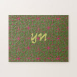 Holiday Poinsettia Pattern Jigsaw Puzzles