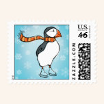 Holiday postage stamps