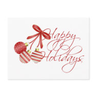 Holiday Postcard postcard