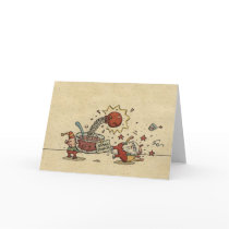 Holiday Punch Greeting Card