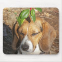 Holiday Pup mousepads by closphotos Holiday Pup mousepads