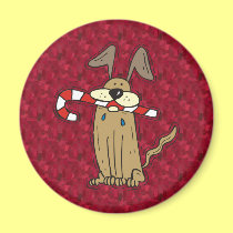 Holiday Puppy magnets