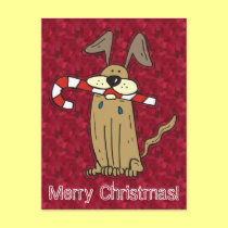 Holiday Puppy postcards