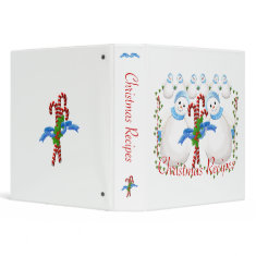 Holiday Recipe Binder binder