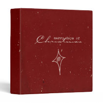 Holiday Recipe book binders