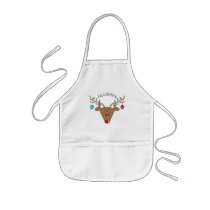 Holiday Reindeer Apron