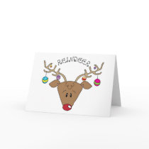Holiday Reindeer Card