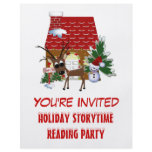 Holiday Reindeer Christmas Flyer