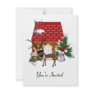  - Christmas invitations ready for you to customize and personalize for your upcoming Christmas event: Sizes  Available colors: white