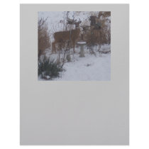 Holiday Reindeer letterhead