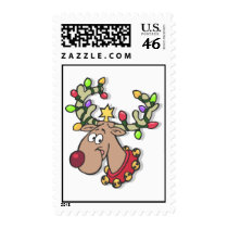 Holiday Reindeer Stamp
