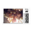Holiday ribbons custom postage postage