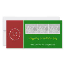Holiday Ring Photo Card photo cards by bwmedia Holiday Ring Photo Card photo cards