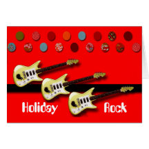 Holiday Rock Greeting Cards