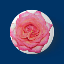 Holiday Rose buttons