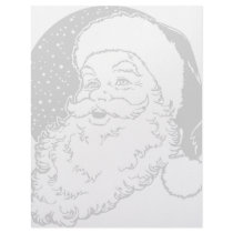 Holiday Santa letterhead