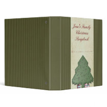 Holiday Scrapbook binders