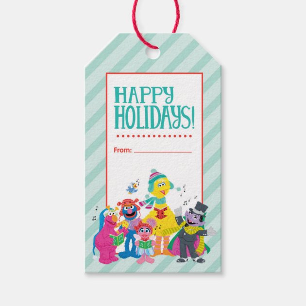 Holiday Scribble Zoe Pack Of Gift Tags 1/3