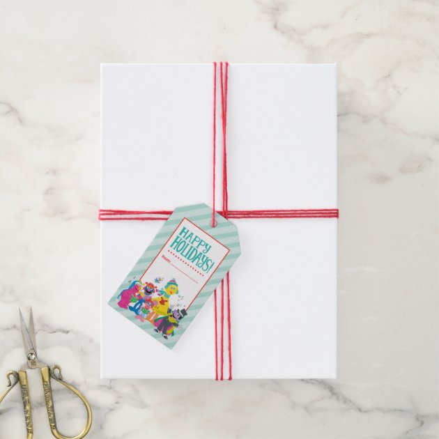 Holiday Scribble Zoe Pack Of Gift Tags-2