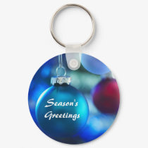 Holiday Season's Greetings Keychain