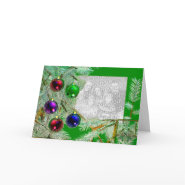 Holiday Shine (photo frame) card