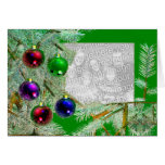 Holiday Shine (photo frame) Greeting Card