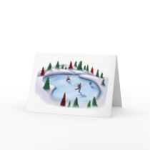 Holiday Skaters cards