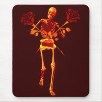 Holiday Skeleton Mousepads