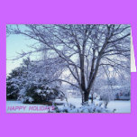 Holiday Snow cards