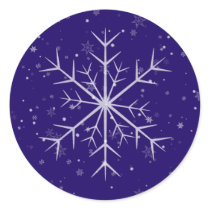 Holiday Snowflake stickers