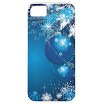Holiday Snowflakes Ornament Blue Tree casemate cases
