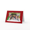 Holiday Snowman Family Photo Frame cards by Frames4you Holiday Snowman Family Photo Frame cards