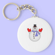 Holiday Snowman keychains