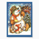 Holiday Snowman posters