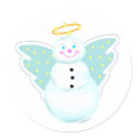 Holiday Snowman Sticker