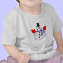 Holiday Snowman t-shirts