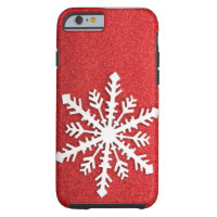 Holiday Sparkles Snowflake iPhone 6 case
