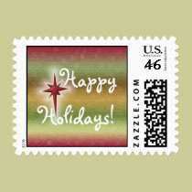 Holiday Star postage by littlewingdesign Holiday Star postage