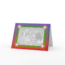 Holiday Stars (photo frame) cards