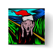 Holiday Stress Button by bethieralph Holiday Stress Button