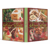 Holiday Sweets Recipe Book binders
